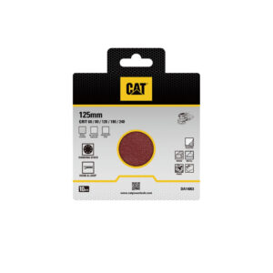 Cat Hook And Loop Orbital Sanding Discs 125Mm 10Pcs