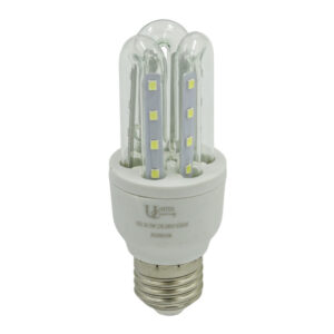 United Electrical Lamp Led 3U Cw E27 5W