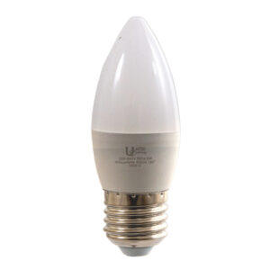 United Electrical Lamp Led Candle Cw E27 5W