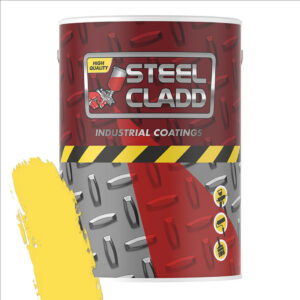 Steel Cladd Roadmarking Yellow 5L