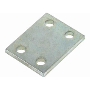 2" Zinc Plated Steel Drop Plate