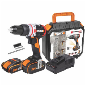 Worx Slammer 3-In-1 Brushless Active Hammer Drill 20V | Kit