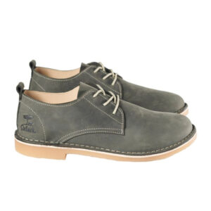 Bata Safari Woodlands Mens Shoe Charcoal Size 12
