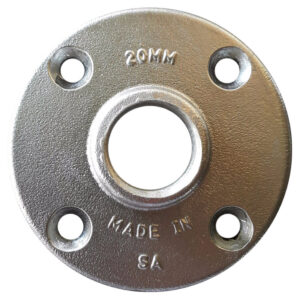 Flange Aluminium Non Sabs Thread 20Mm Pipe Od 26M