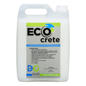 Ecocrete Concrete / Cement Moisture Barrier Waterproofing 5L