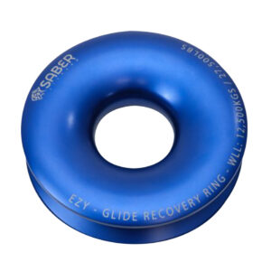 Saber 12500Kg Ezy-Glide Wll Recovery Ring And Bag -Blue