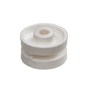 Gallagher White Plastic Insulator Bobbin - 100 Per Pack
