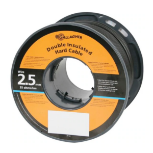 Gallagher Hard Black Leadout Cable - 2.5 Mm X 100 M