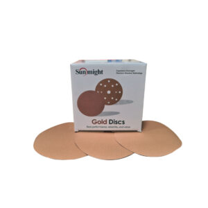 43511 Sunmight Velcro Gold Disc No Hole 75Mm (220) - 50Pc
