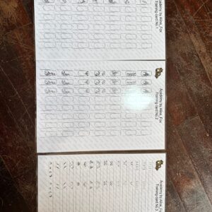 Alina fox brand new practice sheets DEMO