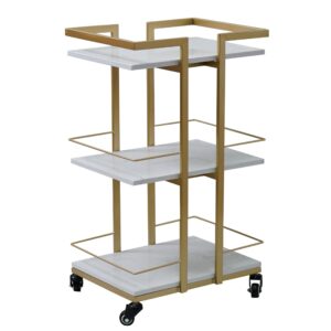 Supreme Luxury Trolley | White & Gold
