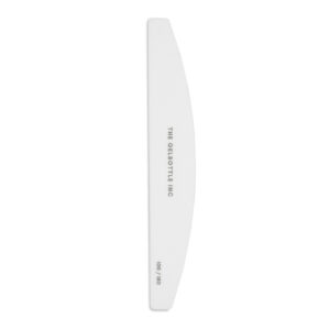 TGB 100/180 White Half Moon Nail Buffer | 5 Pack