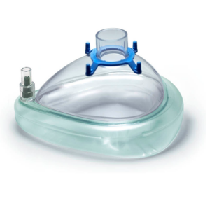 PVC Anesthetic Mask – Size 4, Single Use