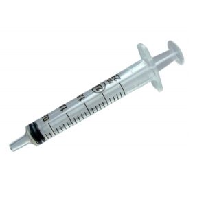 Latex-Free Syringes – 2ml, 3-Part Luer Slip