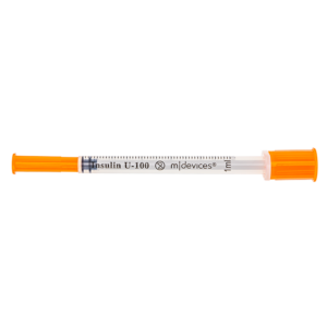 1ml 27G Insulin Syringe with Needle