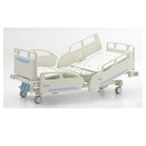3 function manual bed with folding split sides