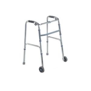 Folding Rollator Walking Frame FS912L with Front Wheels