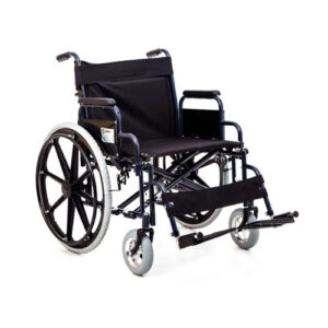 Medi-Right Heavy Duty Steel Wheelchair