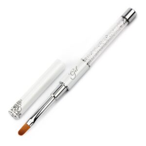 Ugly Duckling Premium Crystal Gel Brush #6 Oval
